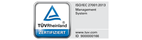 TÜV Logo ISO 9001:2015 Rheinland