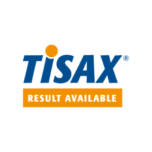 Label TISAX mit transparentem Hintergrund