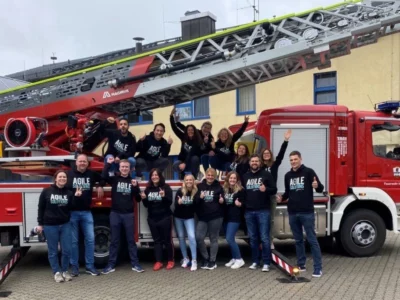 Teamevent Agile Solutions bei der freiwilligen Feuerwehr