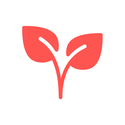 Symbol Pflanze Rot